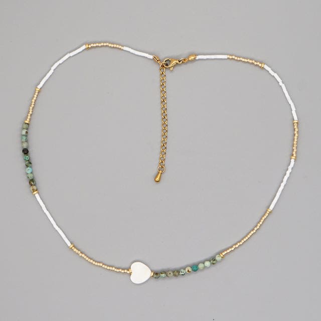 Collier de perles Inspiration de l'été