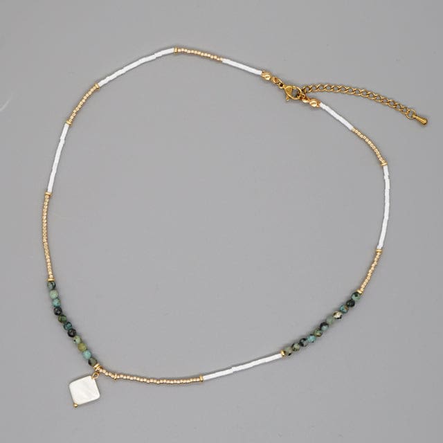 Collier de perles Inspiration de l'été