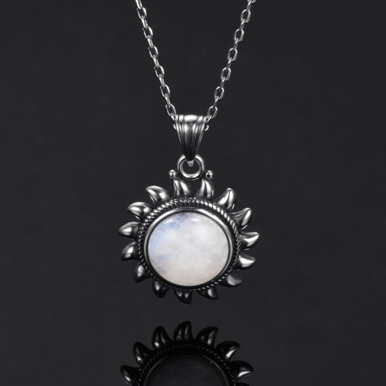 Collier des Astres en Pierre de Lune