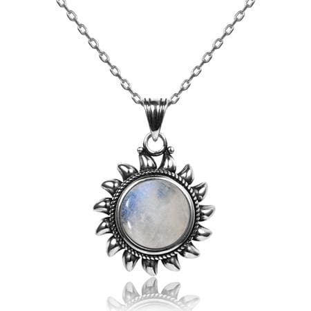 Collier des Astres en Pierre de Lune