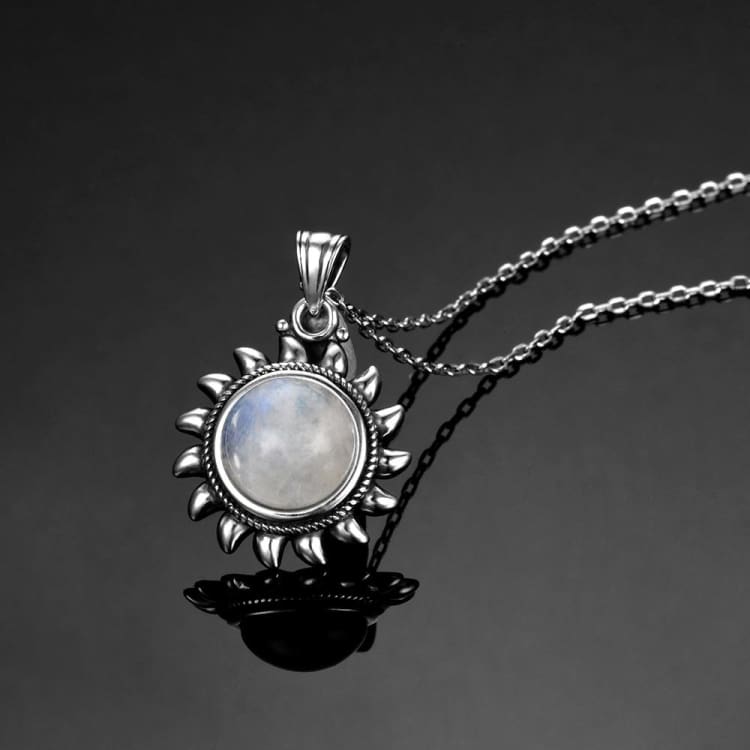 Collier des Astres en Pierre de Lune