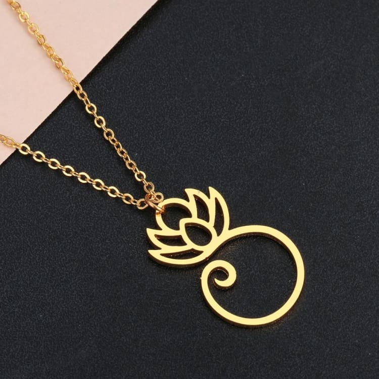 Collier 'Eclat du Lotus'