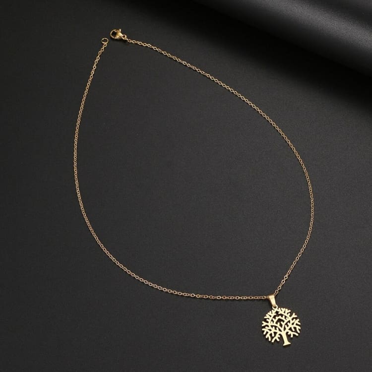 Collier 'Famille' orné d'un Arbre de Vie