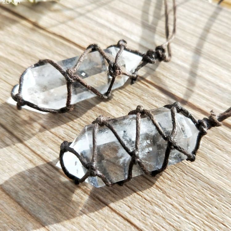 Collier Féérie en Cristal de Roche