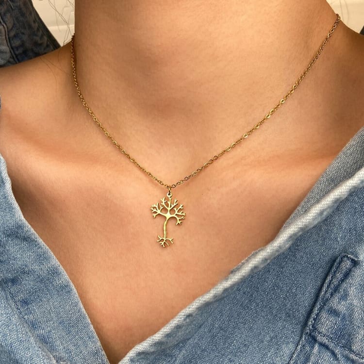 Collier inoxydable de l'Arbre de vie