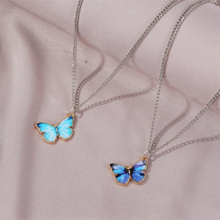 Collier 'L'envol du papillon'