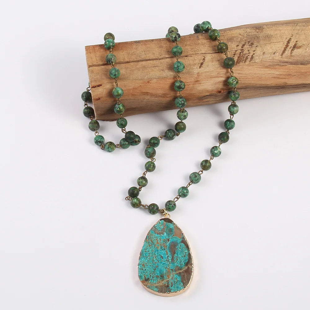 Collier en turquoise