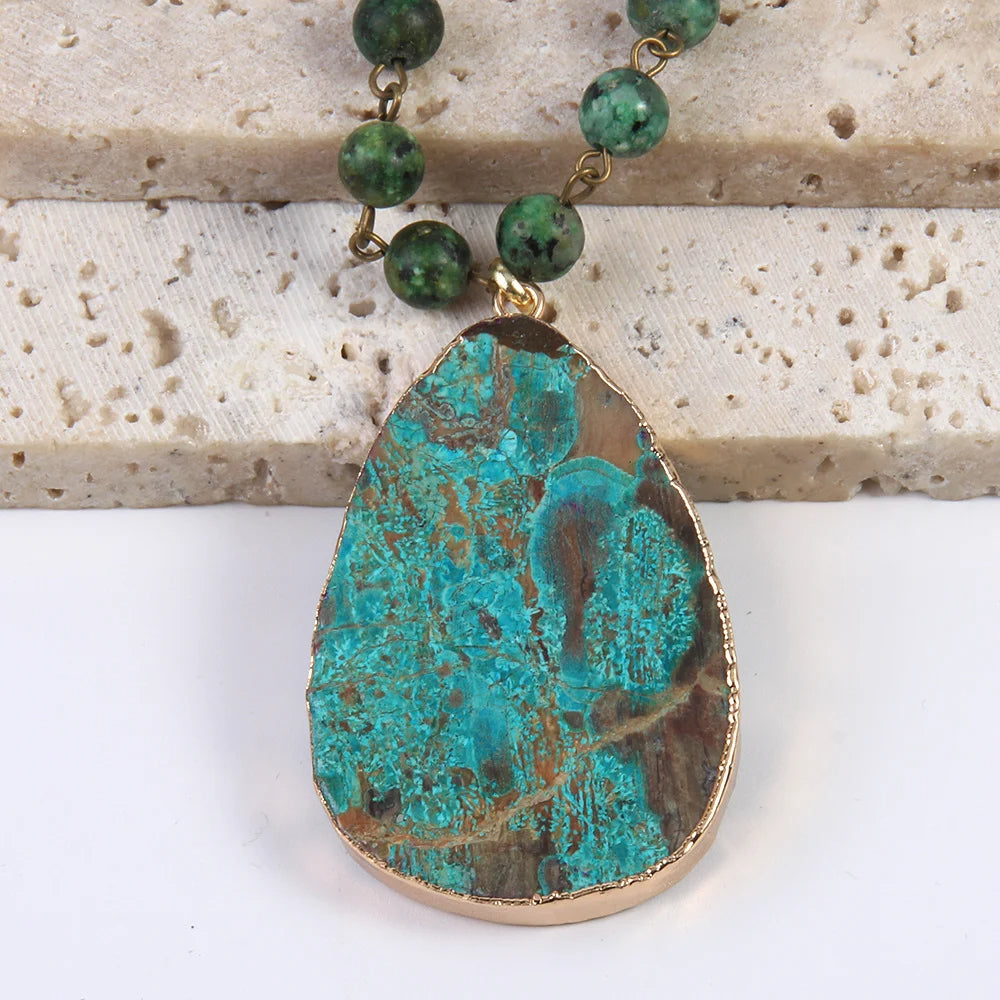 Collier en turquoise