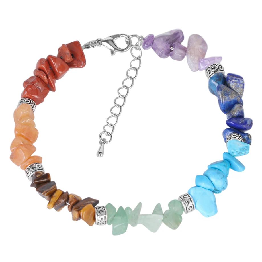 Bracelet baroque de Guérison et d'Harmonisation des 7 Chakras