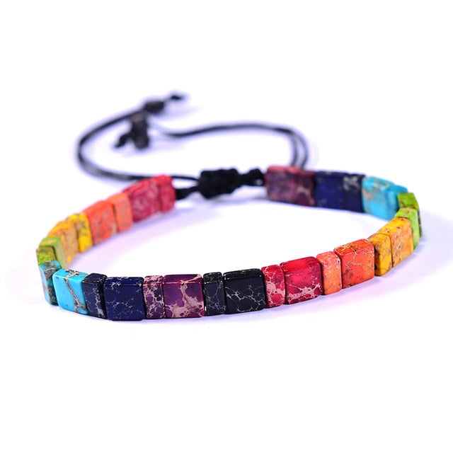 Bracelet H/F guérison 7 Chakras