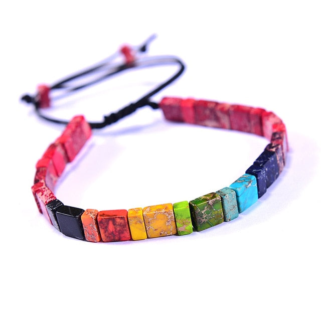 Bracelet H/F guérison 7 Chakras