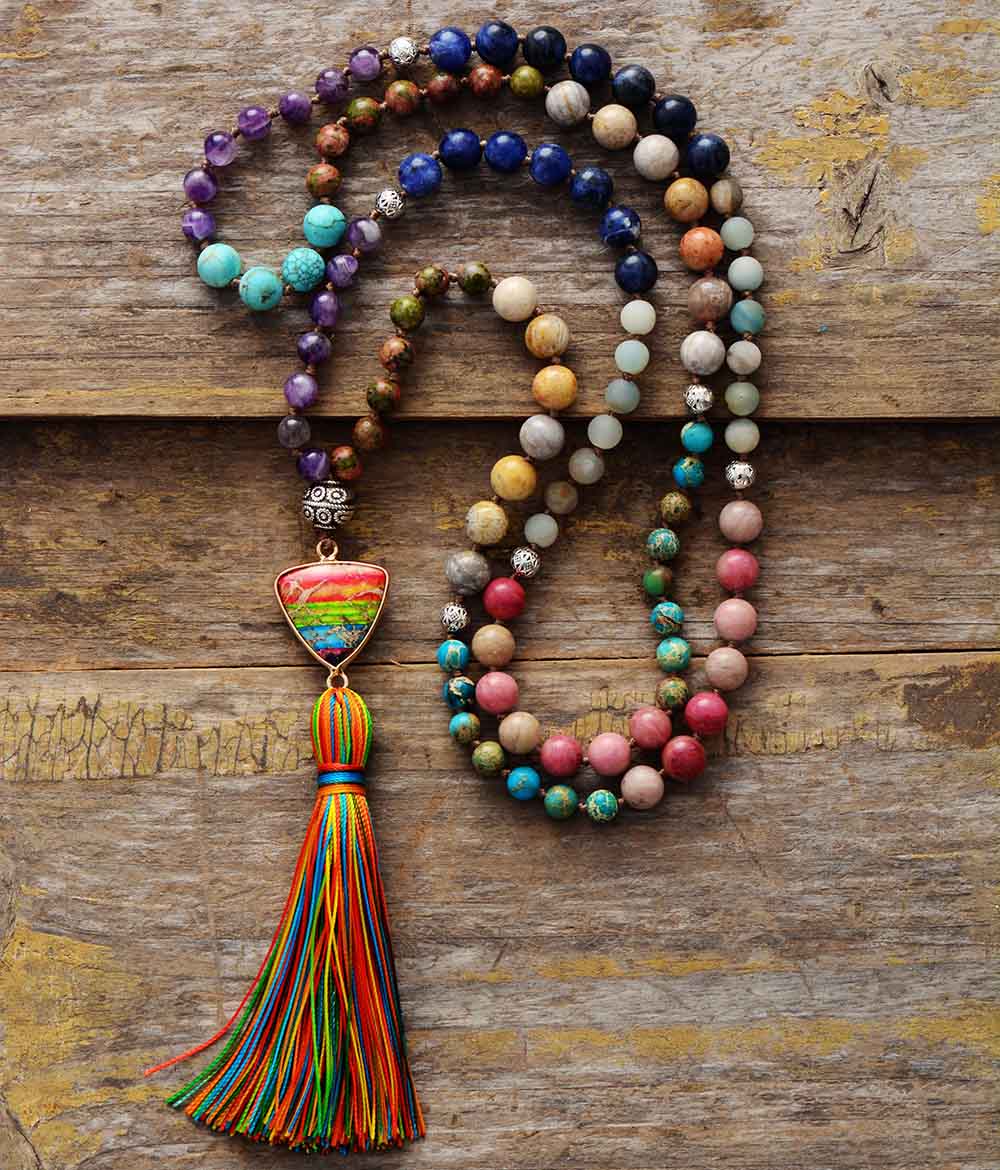 Collier Mala 7 Chakras