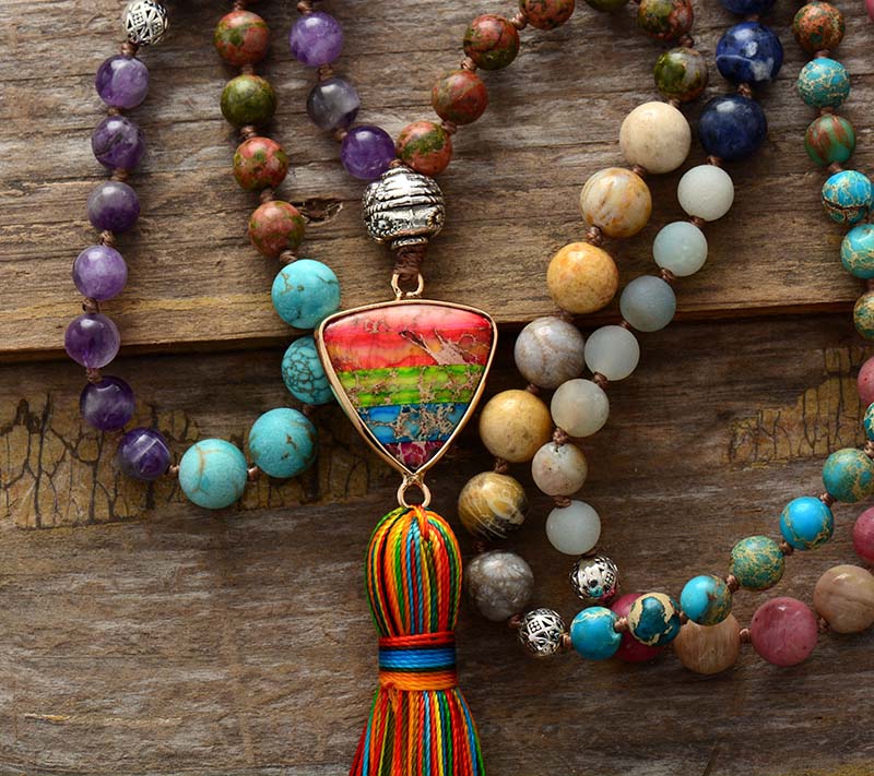 Collier Mala 7 Chakras